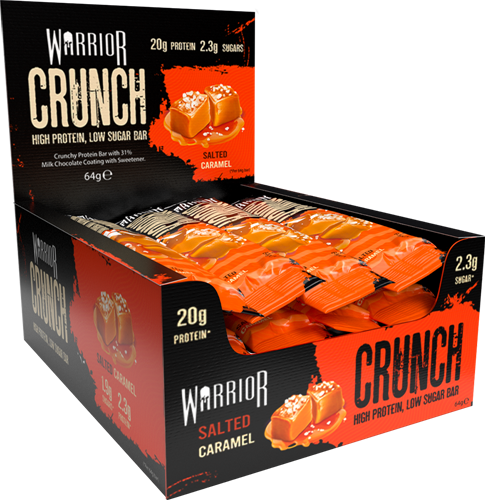 Warrior Crunch - Barres Protéinées Warrior - 12x64g