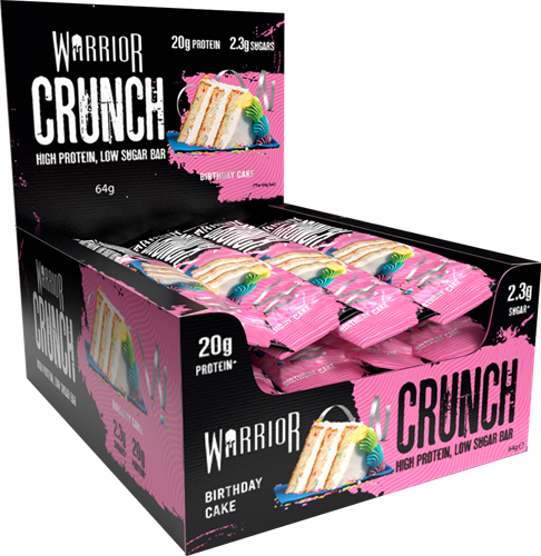 Warrior Crunch - Barres Protéinées Warrior - 12x64g