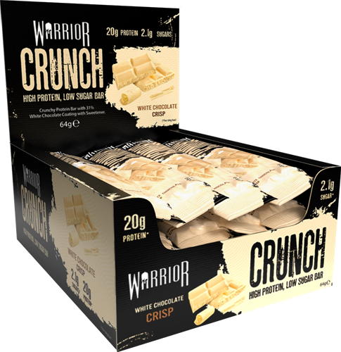 Warrior Crunch - Barres Protéinées Warrior - 12x64g