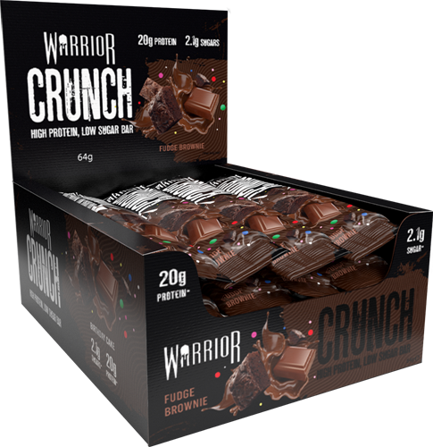 Warrior Crunch - Barres Protéinées Warrior - 12x64g