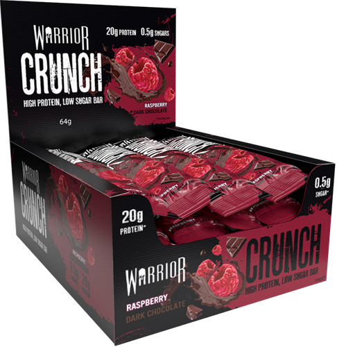 Warrior Crunch - Barres Protéinées Warrior - 12x64g