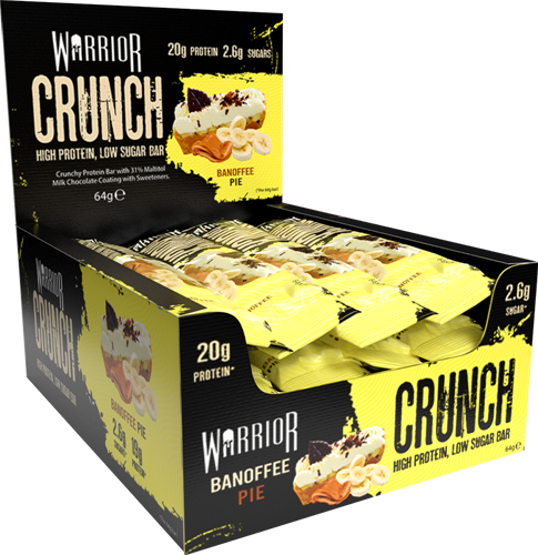 Warrior Crunch - Barres Protéinées Warrior - 12x64g