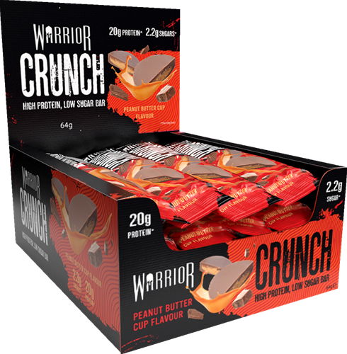Warrior Crunch - Barres Protéinées Warrior - 12x64g