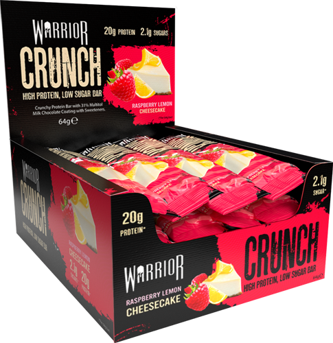 Warrior Crunch - Barres Protéinées Warrior - 12x64g