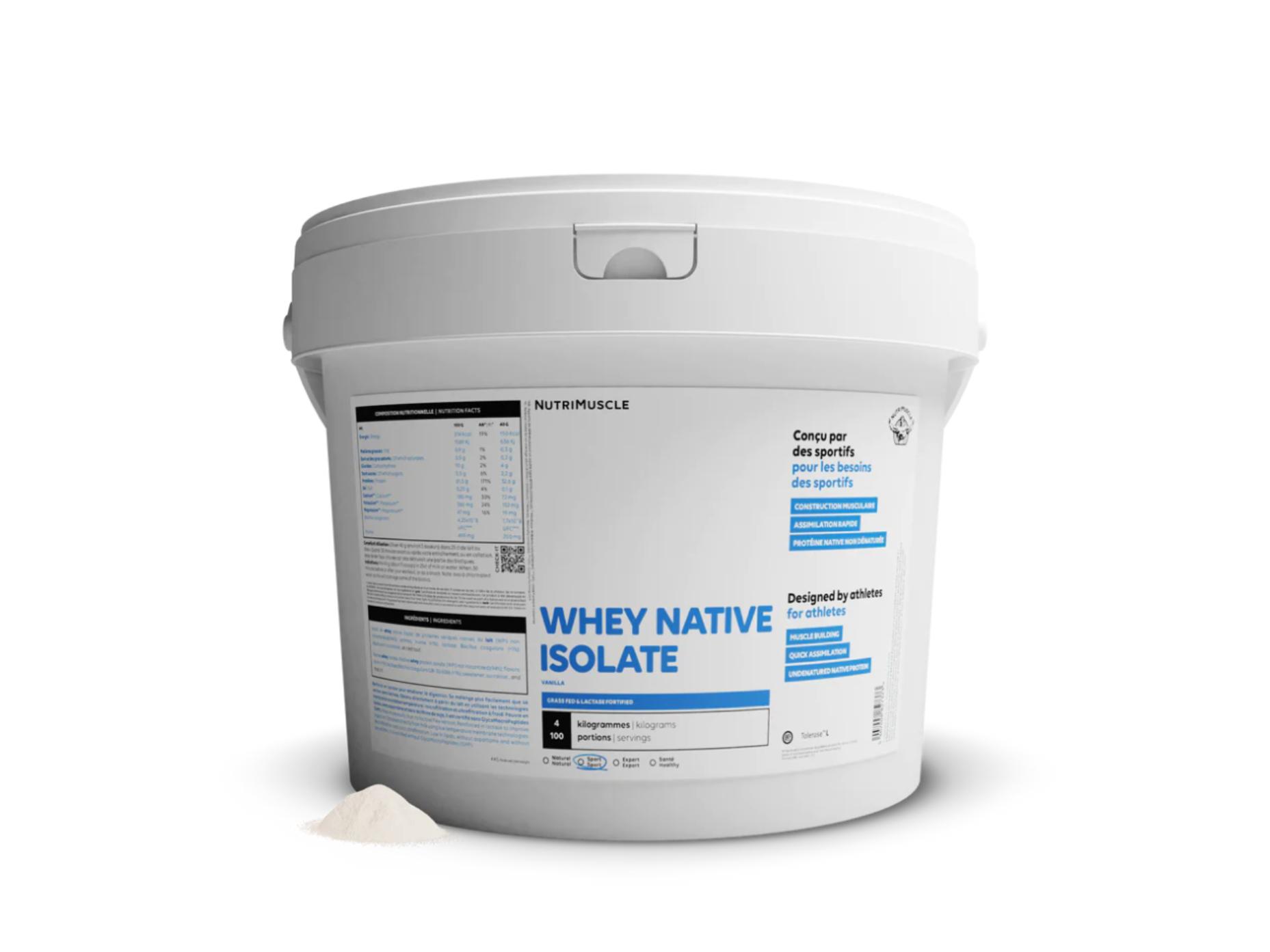 Whey Native Isolate - NutriMuscle