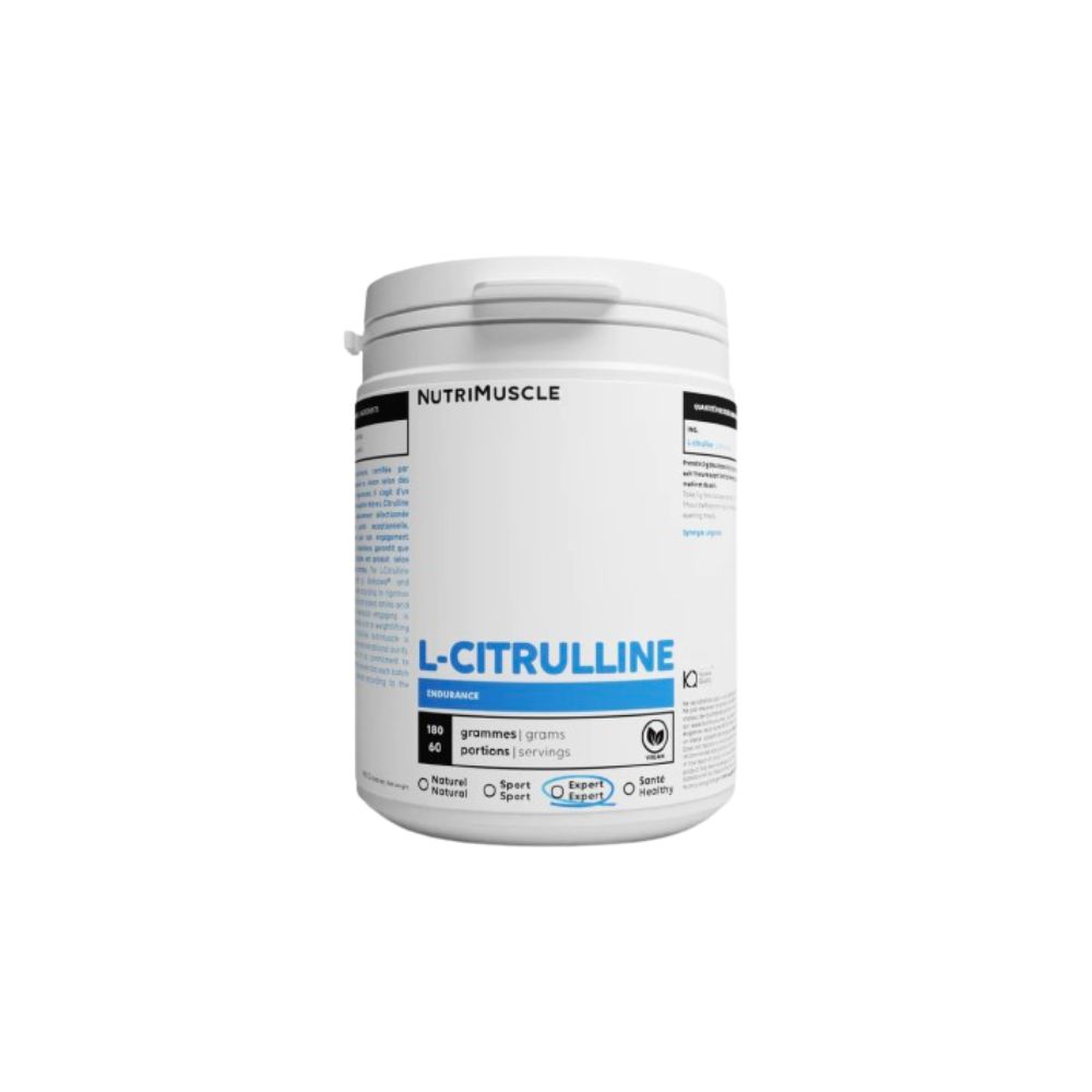 Citrulline (L-citrulline base) en poudre - NutriMuscle