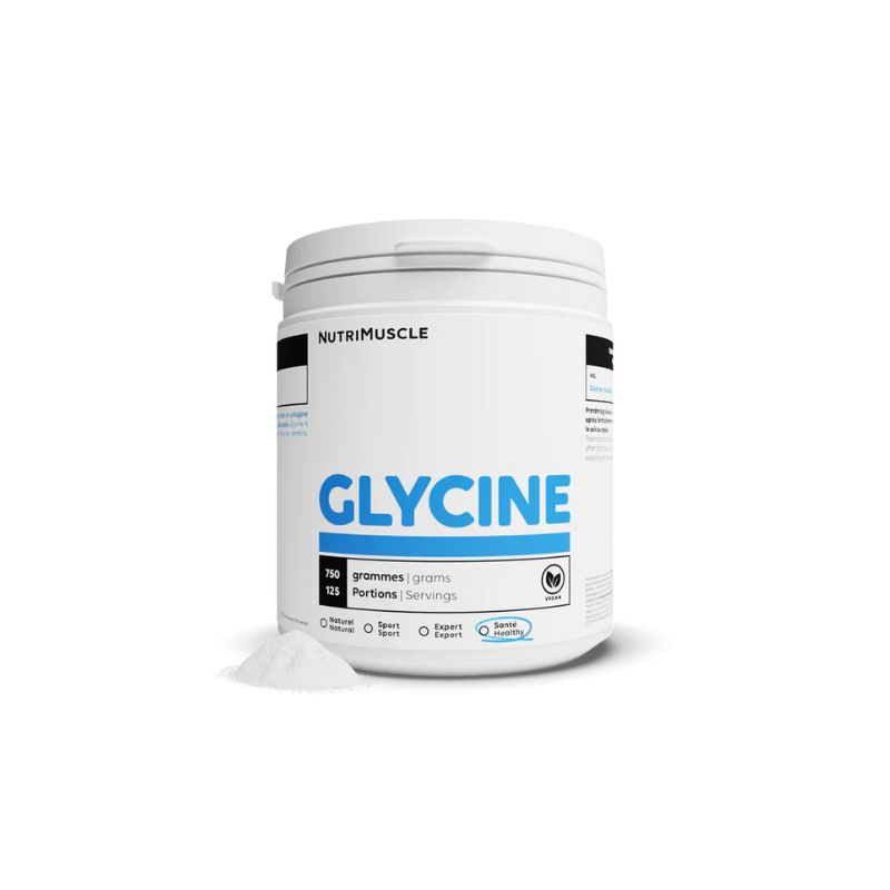 Glycine Cristallisée en poudre - NutriMuscle