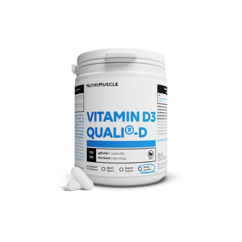 Vitamine D Quali®D - 30gélules - NutriMuscle