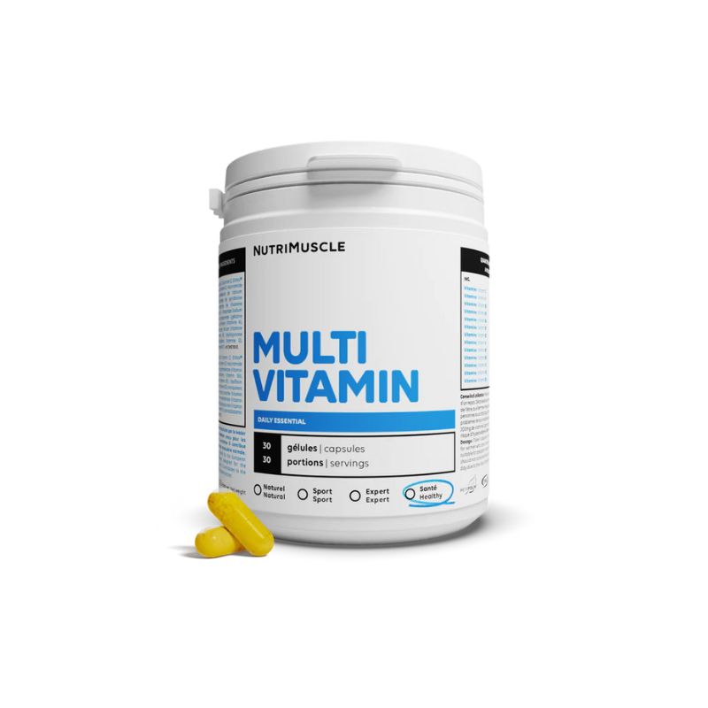 Multivitamines -  30gélules - NutriMuscle