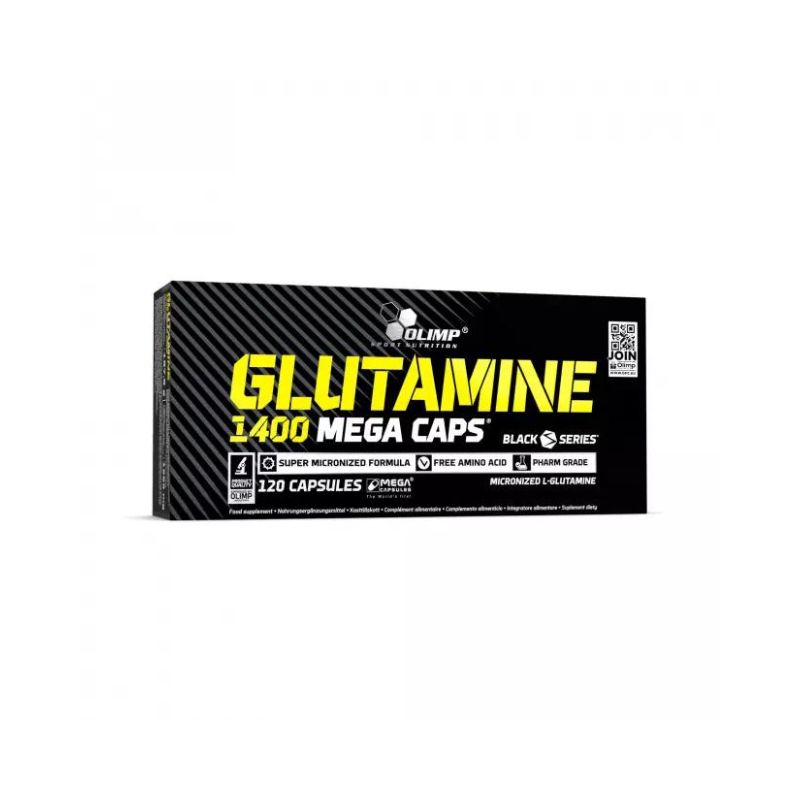 Glutamine 1400 Mega Caps® - 120 Gélules - Olimp