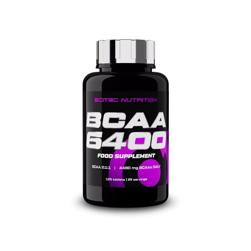 BCAA 6400 - 125 tabs - Scitec