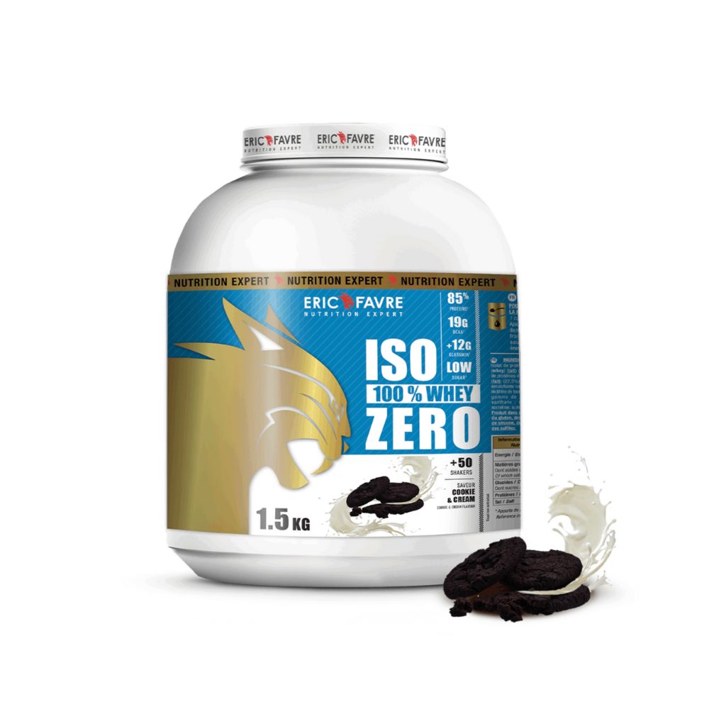 Iso Zero 100% Whey Protéine - Eric Favre