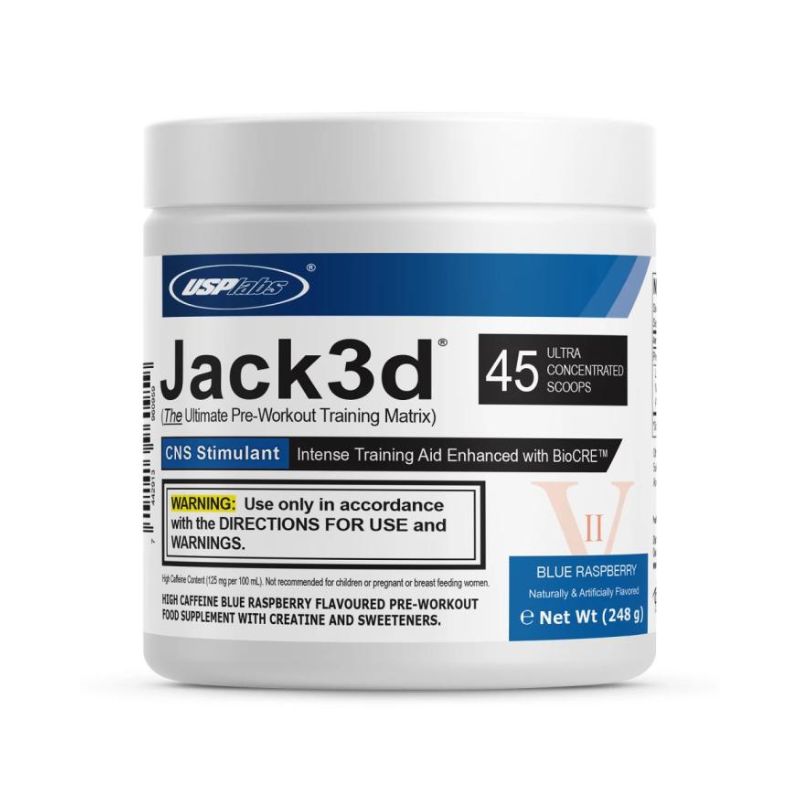 JACK 3D Preworkout - 45 scoops - USPlabs