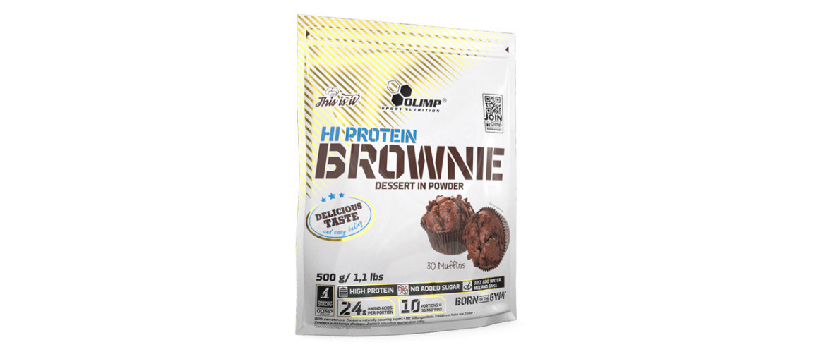 HI PROTEIN BROWNIE - OLIMP (x30)