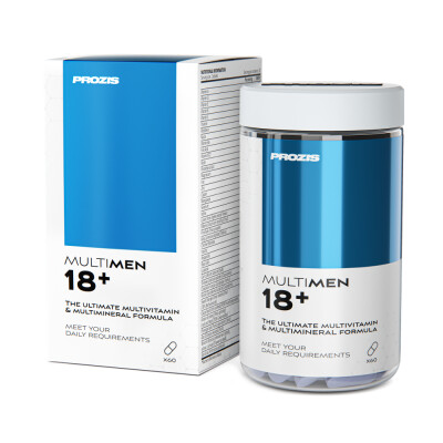 Multimen 18+ - Multivitamines Prozis - 60 gélules